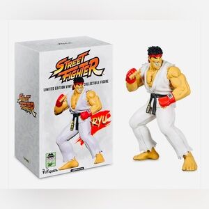 Ryu Grin 15" Vinyl Figure by Ron English Popaganda x Street Fighter - MINDstyle